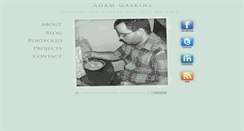 Desktop Screenshot of adamgaskins.com
